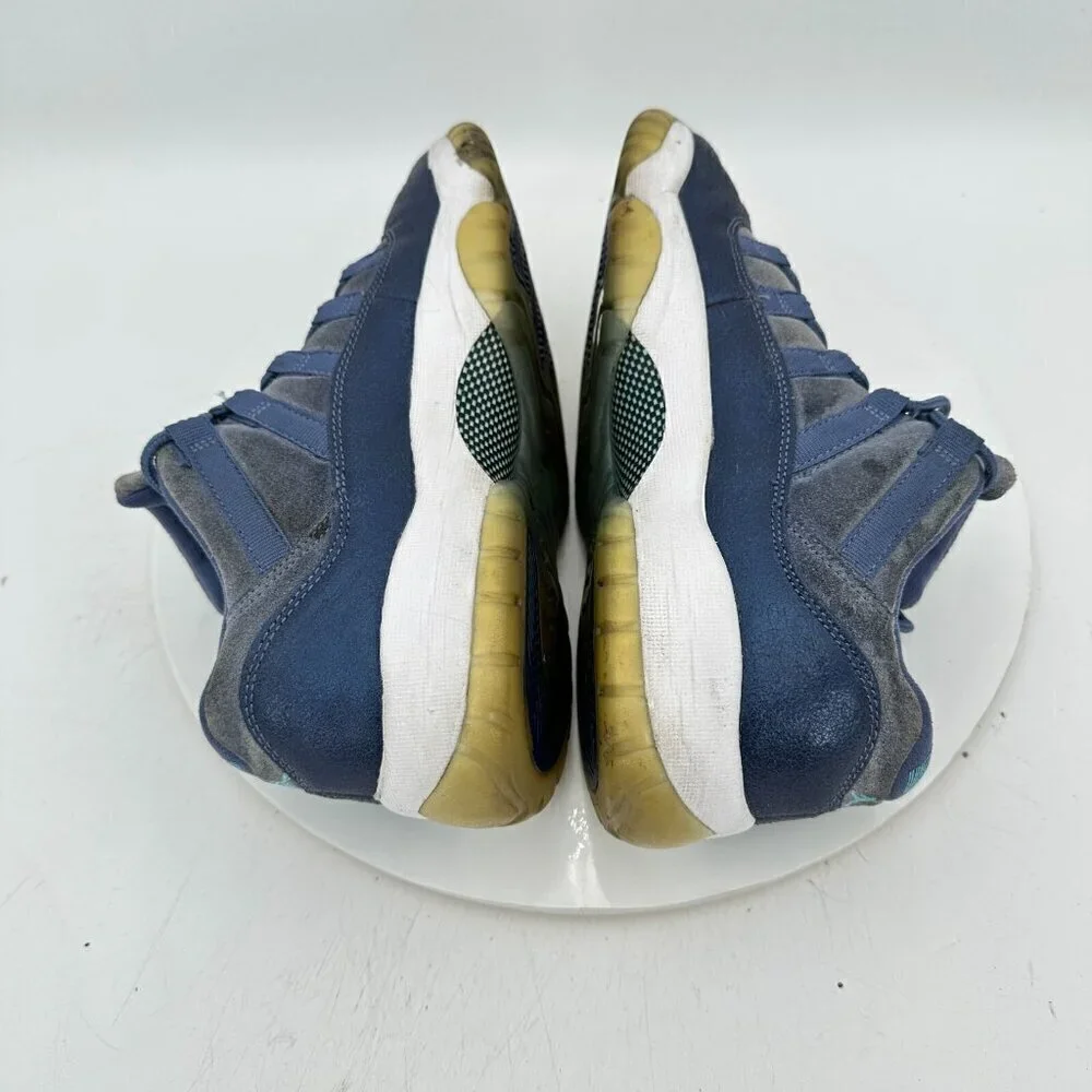 Nike Air Jordan 11 Retro Low Youth Size 6Y Women 7.5 580521-408 Blue Moon Shoes